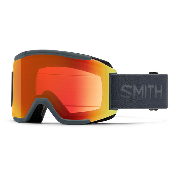 Smith Squad Slate Snow Goggles with Chromapop Everyday Red + Clear