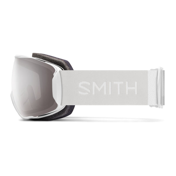 smith moment goggles Smith Moment White Vapor Snow Goggles with Chromapop Sun Platinum – EyeFitt